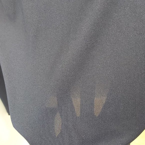 Harriton M748 Men Large Advantage Snag Protection Quarter-Zip Navy Golf Shirt - Picture 11 of 11